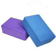 EVA 요가블럭 홈트용품 필수 스트레칭 자세 근력운동 도구, 요가블럭-핑크