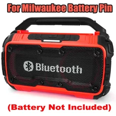2026 새로운 3D 스테레오 야외 스피커 무선 블루투스 서브우퍼 밀워키 18V 배터리용 서라운드, 01 No Battery