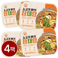 잡채랑 소고기 버섯 잡채, 4개, 350g