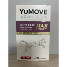 Lintbells 優骼服 YUMOVE ADVANCE 360 貓用關節保健 60顆, 1個, 超強版MAX