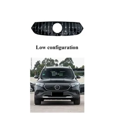 메르세데스 벤츠 EQB AMG X243 2022-2024 앞 범퍼 그릴 GT 레이싱 커버 자동차 스타일링 액세서리에 적합, 02 Low configuration