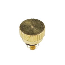 미스트 황동 노즐 스레드 플러그 안개 스프레이 어 엔드 기계 워터 3/16 가든 커넥터, 20 Pcs End Plug