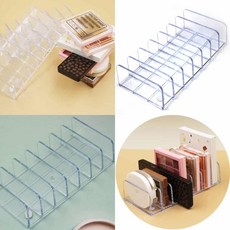 정리함 칸막이 아크릴 매니큐어 거치대 화장품 67668pc 1(PC), 색상, 1개