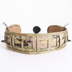 尼龍胖人腰帶 胖子加長皮帶 男士大號加長腰帶戶外多功能戰術尼龍 戶外多功能戰術腰封套裝 尼龍蛇 加厚腰帶多功能腰帶, CP迷彩腰封, 1個