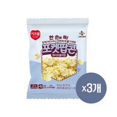 CJ 이츠웰 포켓팝콘 화이트블러썸, 3개, 25g
