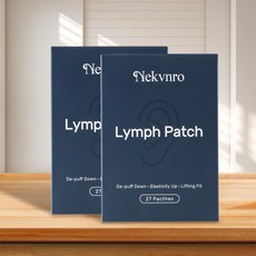 이어액티브패치 이어테라피 이어림프패치 프랑스 혈자리 귀 지압 패치 귀 붓기 스티커 붓기 귀침 스티커 이어리프팅패치, 2개, 27개입