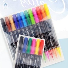 경가네가게 캘리그라피 트윈 컬러, 6색