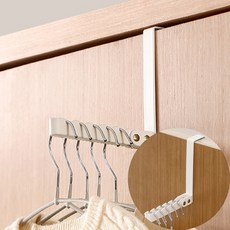 화이트하우스 접이식 도어행거 문걸이행거방문옷걸이 다용도도어훅, 상품선택, 『◈화이트♣』, 1개