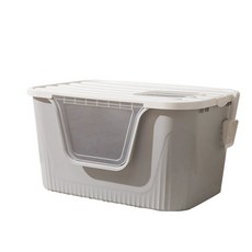 초대형 고양이화장실 냄새방지 밀폐형 반려묘, 1개, 향기 차단 완전 800x540x410mm B