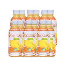 RFC 저온 살균 망고 주스 100%, 60개, 350ml