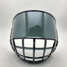 Gy 하키 풀 페이스 쉴드 바이저 시니어 아이스하키 헬멧 바이저 성인 및 청소년 긁힘 방지/김 서림 방지/Ce 인증 (ICE Bule), 오렌지