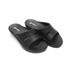 牛頭牌 BUFFALO 土豆星球二代拖鞋，台灣製超人氣運動拖鞋，男女尺寸，足底筋脈炎適用, 1個, 黑色,4