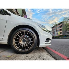 正XXR550 18吋古銅色凹面鋁圈 5/100 5/108 5/112 5/114.3 GOLF 喜美適用, 1個