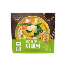 [믹스밀] 바로 데워먹는 야채찜 200g, 3개