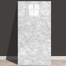 MMC 강력 접착식 데코타일 셀프시공 방수 주방 욕실 현관 베란다 바닥 벽 인테리어 리폼 시트지타일, 마야그레이, 12개