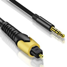 192kHz DAC 광 입력-듀얼 6.35mm 변환기 오디오 케이블-듀얼 1/4" TS 모노 어댑터 HDTV DVD 셋톱박스용 디지털-아날로그 변환기(광 입력-1/4", 3FT, 1