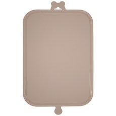 네오실리 국산 프리미엄 실리콘 걸이형 양면 도마, 1개, 웜베이지