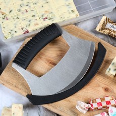 #430不鏽鋼牛軋糖雪Q餅切糖刀【1P66】- 輕鬆切割不沾黏 烘焙愛好者必備, 1個