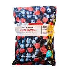 팜앤푸드 냉동 트리플베리믹스, 3개, 1kg