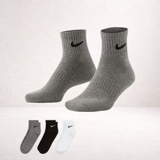 나이키 남성 에브리데이 쿠션 운동용 앵클 양말3켤레 SX7667964 No.1776316