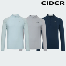 아이더 남성 여름 기능성 냉감 긴팔 집업 티셔츠