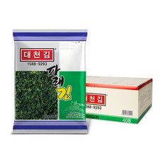 대천김 파래김 20봉 (20봉 x1세트), 20g, 20개