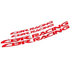 CBR 1100 CBR1000RR 600RR 125 CBR650 500 300 250 오토바이 스티커 스트라이프 데칼 테이프, Red, 1개