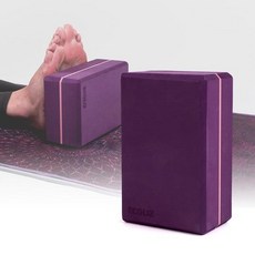에코리즈 위드 요가블럭, 퍼플, 2개