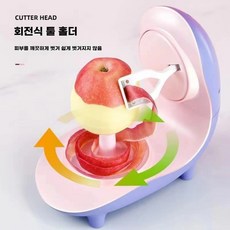 자동 깍는기계 사과 껍질제거 배 가정용 깍기 전동, A.전기필러