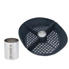 Vorwerk Thermomix TM5 TM6 TM31 용 미끄럼 방지 실리콘 304 스테인레스 스틸 식품 프로세서 액세서리 요리 챔버 분배기