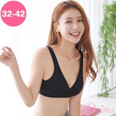 Daima黛瑪 無鋼圈美胸衣 吸濕排汗透氣哺乳內衣 兩用交叉設計