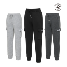 비버리힐스폴로클럽 비버리힐스클럽 남녀 카고 스판 기모 조거팬츠 3종택1 SL704