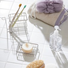 JAJU 모던 스테인리스 와이어 비누대 493545, 기타