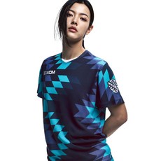 엑시옴(XIOM) 공식 본사 직영 드래곤2(DRAGON2) 2컬러 이태리원단 기능성 탁구 유니폼 반팔 상의 경기용 탁구복