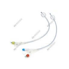 인성 폴리카테터 18FR 3way 실리콘 도뇨관 소변줄 비뇨기과용튜브카테타, 1개