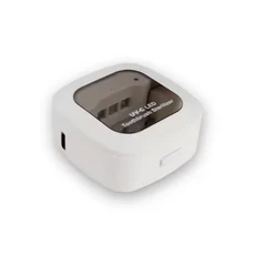 AiQUE 9 살균 쉘 280nm UVC 칫솔 살균기 미니 휴대용 200mAh 충전식 여행 케이스 욕실 홈, white