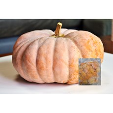 국산 껍질깐 냉동 늙은호박, 1kg, 2개