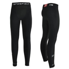 스포스피릿 기모 레깅스 타이즈 블랙 SS