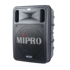 MIPRO MA-505 UHF精華型無線擴音機, 黑色, 1套, MA-505主機+Type-C充電無線發射器*2+領夾式麥克風*1+頭戴是賣靠風*1