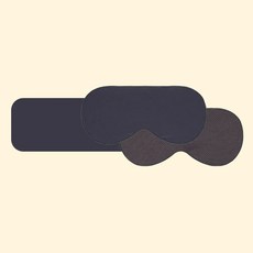 수면 안대 따뜻하고 차가운 이중 사용 가능 부드러운 실크 차광 블라인드폴드 조절 가능한 탄성 스트랩 여행용, 01