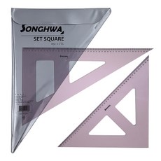 송화 15000 삼각자 45cm 2개입 유선/2.8mm (1개) sty*5221aL