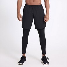 러닝 트레이닝 9부 일체형 반바지 레깅스 LM-1004193