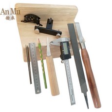 琴碼維修工具 小提琴橋修理工具 大提琴碼制作工具 貝斯碼子修削工具, 1個, 10件套（送砂紙）游標卡尺,小提43琴碼模板