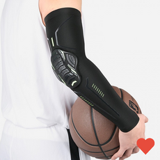 운동 선수 테니스 농구 팔뚝 팔꿈치 팔 보호대 선수용, XL, 1개