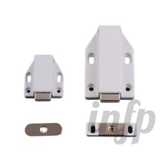 인프마켓 원터치 자석 빠찌링 가구철물 여닫이잠금장치 도어캐치, 1) 싱글/소, 1개