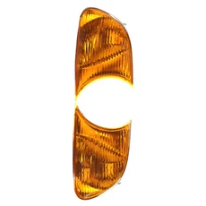 호환 BMW E46 쿠페 1998-2001용 전구 차량 방향 지시등 2개 63126904299 63126904300 63126904307 631269, 03 Amber Lens
