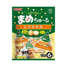 (2개묶음)[이나바] 콩알추르, 12g, TDS-143 닭가슴살&소고기