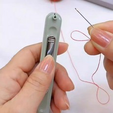 수선용 쪽가위 실끼우기 바느질 도구 가이드 미싱용품, 상세페이지 참조, 1개