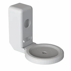 Amazon Alexa Echo Dot 4 5 3세대 스피커 브래킷용 벽걸이형 행거 스탠드 관리 공간 절약, 01 whitew