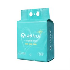 懸掛式抽取式洗臉巾 吸水不掉毛 乾濕兩用一次性棉柔巾, 1個, 懸掛式洗臉巾-約140抽(500G)